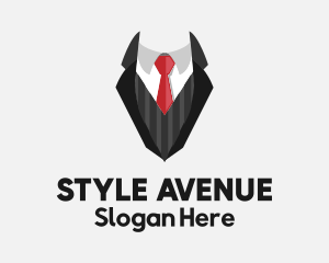 Fashionable - Fashionable Suit Tie logo design