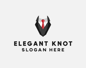 Tie - Fashionable Suit Tie logo design