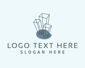 Tower - Tower Building Structure logo design