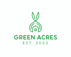 Garden Scissors House logo design