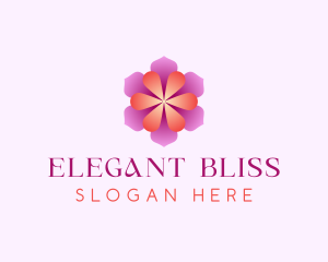 Wellness Floral Flower Logo