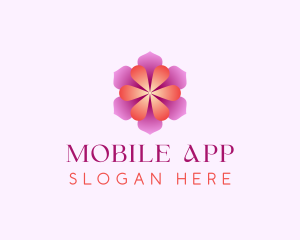 Wellness Floral Flower Logo