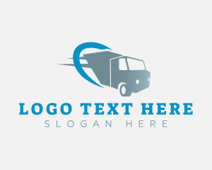 Fast Cargo Truck Logo