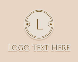 Wardrobe - Ethereal Star Letter logo design