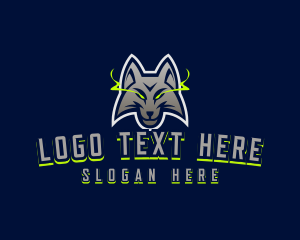 Wolf Head - Wolf Beast Gaming logo design