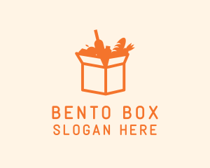 Grocery Delivery Box logo design