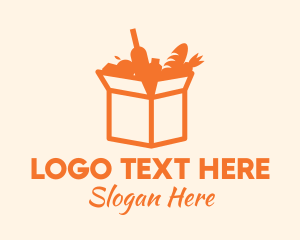 Grocery - Grocery Delivery Box logo design