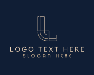 Attorney - Legal Firm Letter L logo design