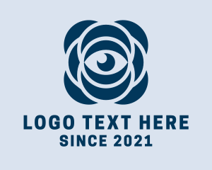 Visual - Optical Splice Eye logo design
