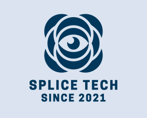 Splice - Optical Splice Eye logo design