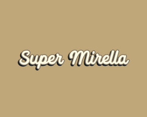 Retro Simple Store Script Logo