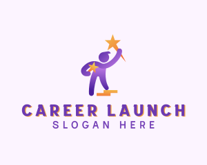 Star Career Leadership logo design