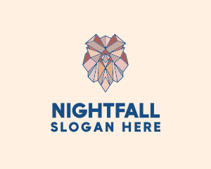 Nocturnal - Geometric Animal Owl logo design