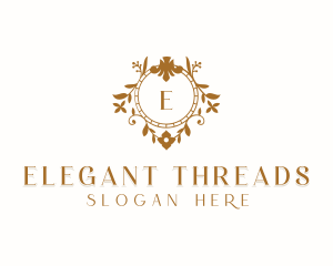 Stylish Flower Boutique logo design