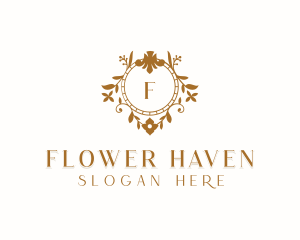 Stylish Flower Boutique logo design