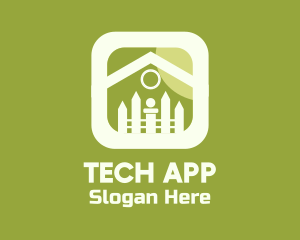 Application - Home Application Icon logo design