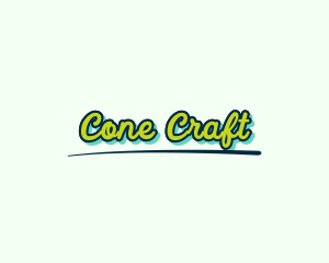 Comic Retro Handwriting logo design