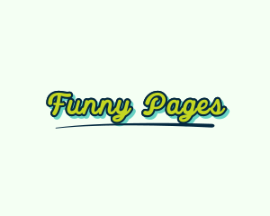 Comic Retro Handwriting logo design