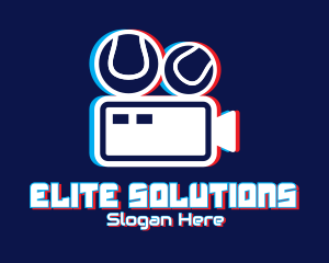 Glitchy - Glitchy Sports Vlogger logo design