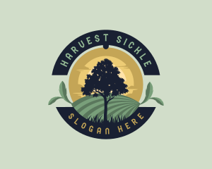 Tree Field Farm logo design