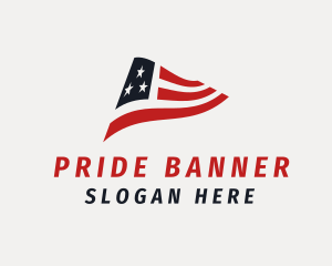 USA Campaign Flag logo design