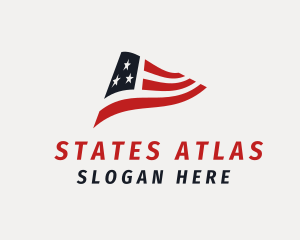 USA Campaign Flag logo design