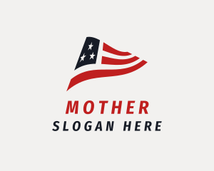 Country - USA Campaign Flag logo design