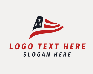 USA Campaign Flag Logo