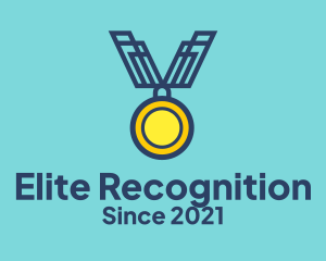 Recognition - Gold Medal Prize logo design