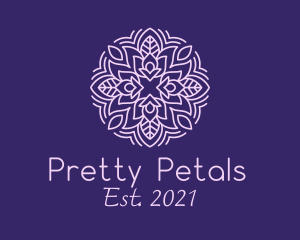 Flower Petals Gardening logo design