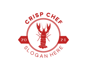 Lobster Seafood Restaurant logo design