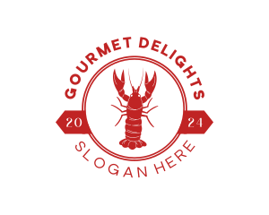 Lobster Seafood Restaurant logo design