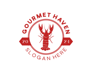 Lobster Seafood Restaurant logo design