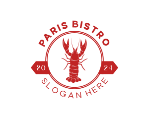 Lobster Seafood Restaurant logo design