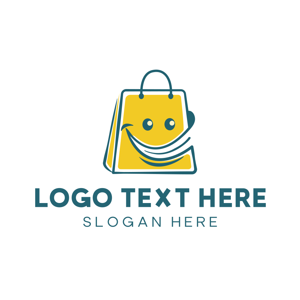 Happy shopping Bag Logo