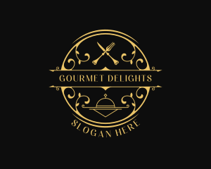 Gourmet Buffet Restaurant logo design