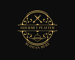 Gourmet Buffet Restaurant logo design