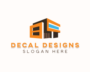 Home Interior Design Architect logo design