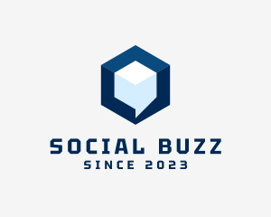 Digital Social Chat logo design