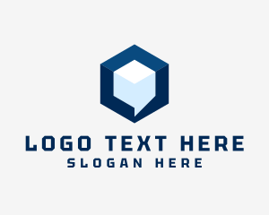 Social Media - Digital Social Chat logo design