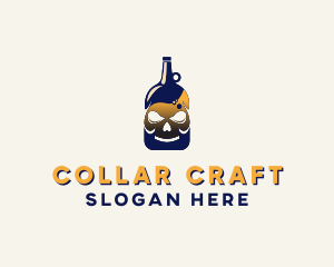 Skull Liquor Bar  logo design