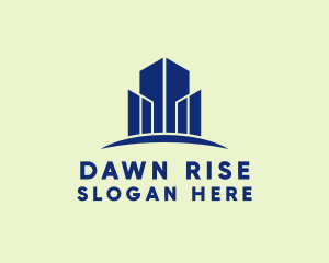 High Rise Real Estate  logo design