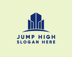 High Rise Real Estate  logo design