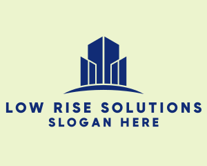 High Rise Real Estate  logo design