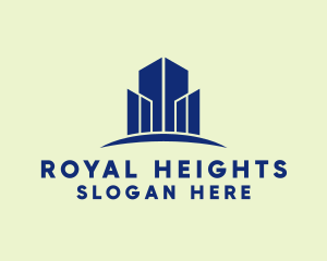 High Rise Real Estate  logo design