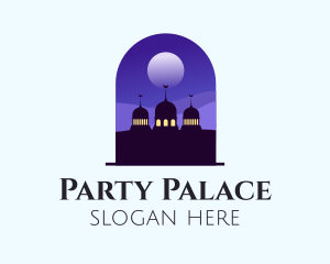 Night Sky Mosque  logo design