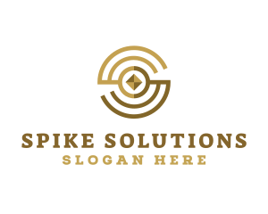 Professional Geometric Letter S logo design