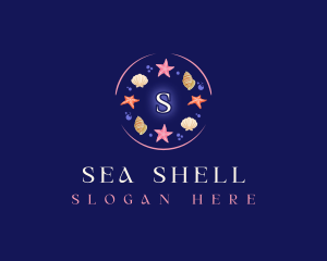 Shell Starfish Souvenir logo design