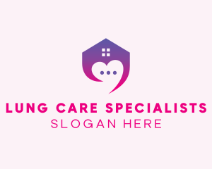 Heart Home Care logo design