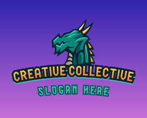 Dragon Myth Creature logo design